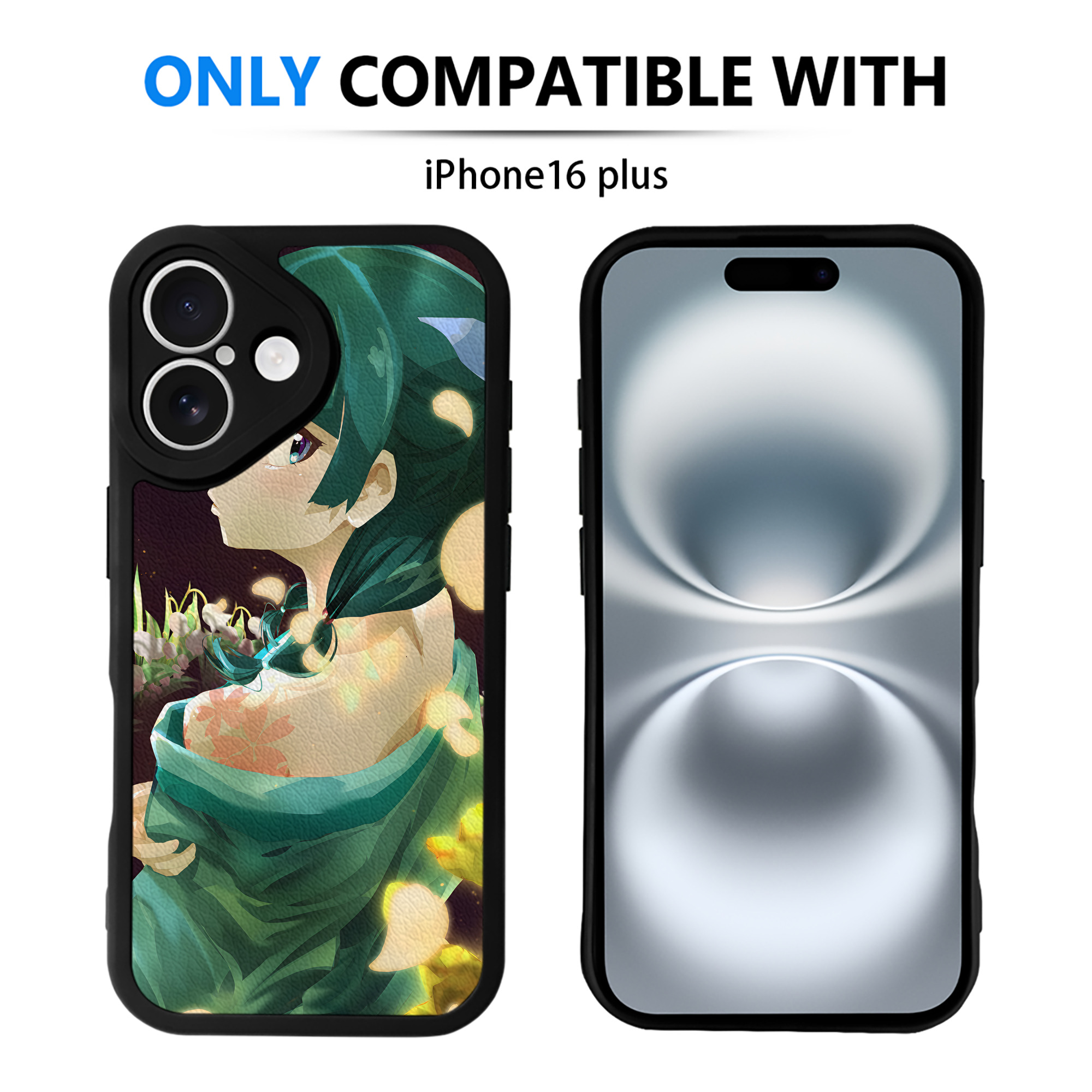 （画像用） 薬屋のひとりごと The Apothecary Diaries 【iPhone 16シリーズ対応】シリコンスマホケース（レザー調） 材質：シリコン
